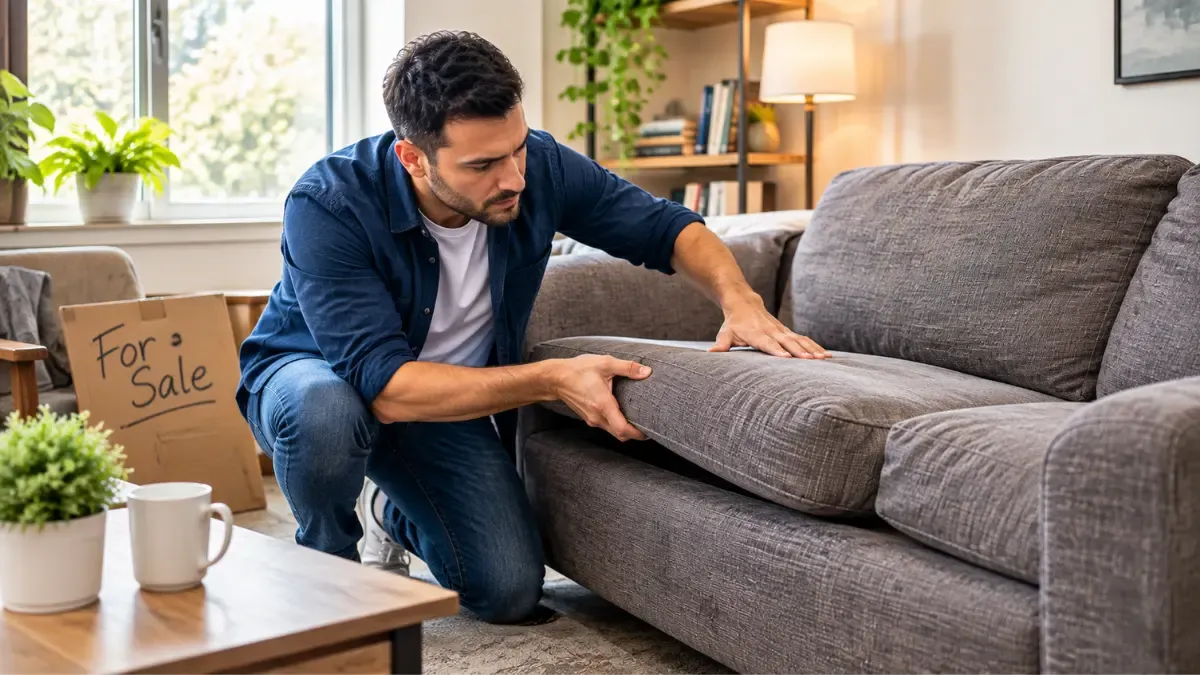 Buying large items from a local marketplace safely